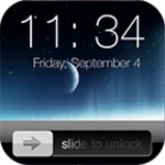 lock screen slider android application logo